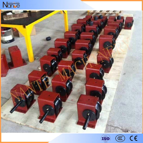 Carbon Alloy Steel Overhead Crane End Trucks 40250Kg Wheel Block For