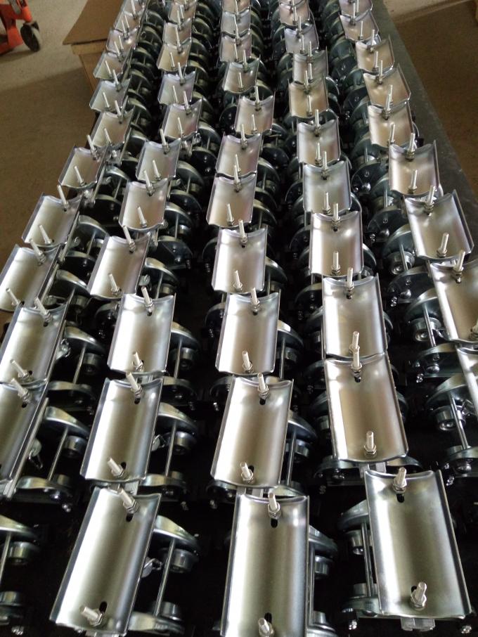 Galvanized Steel Cable Trolley / Middle Trolley on I Beam Festoon