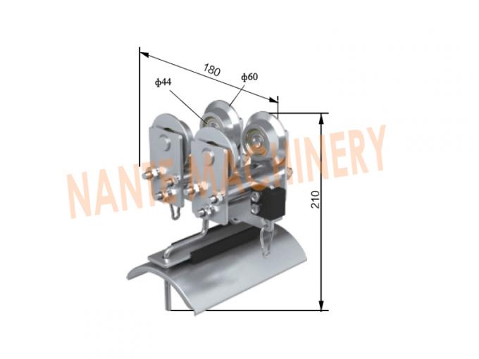Mechanical Cable Festoon System With Galvanized Steel / ABS Material