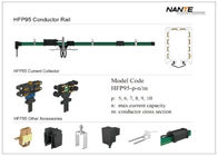Mobile Electrification Conductor Rail System , Hfp95 Series Crane Component