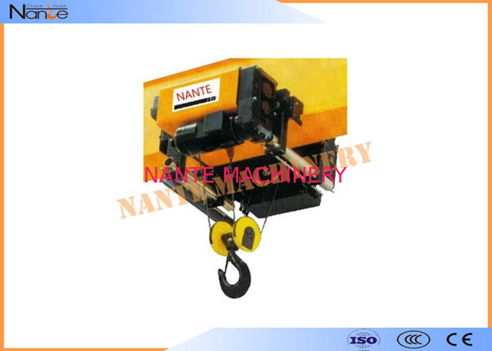 Construction Low Headroom Trolley Hoist 2160kn/Mm Used In The Factory