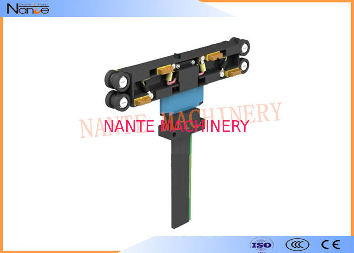 Current Collector Rigid Overhead Catenary System Elongated Tracks For Cranes