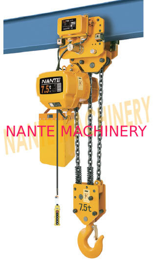 HHBB Series Electric Chain Hoist - Capacity of 7.5T for Single / Double Speed