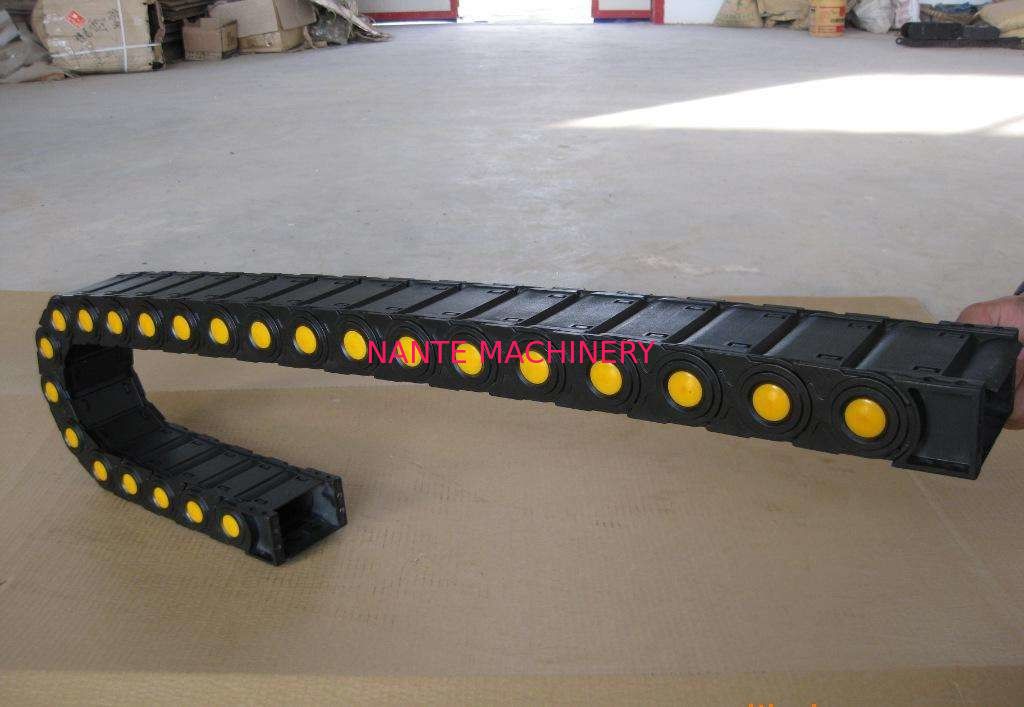Nylon Material Conveyor Belt System Energy Chain For Crane Festoon System