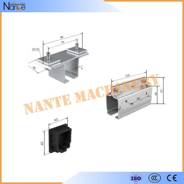 Monorail C Rail Festoon System Festoon Cable Trolley For Crane / Hoist