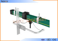 Current Collector Rigid Overhead Catenary System Elongated Tracks For Cranes