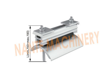 Galvanized Steel I-Beam Trolleys At Speed 300 m/min With Ball Bearing C Rail Festoon System