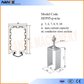 Steel Hanger For HFP95 Series Enclosed Conductor Rail Poles 5,6,7,8,9,10 Max. Voltage 660V