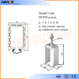 Steel Hanger For HFP95 Series Enclosed Conductor Rail Poles 5,6,7,8,9,10 Max. Voltage 660V