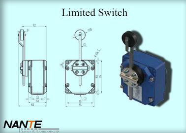 Electric Wire Rope Hoist 6mm Rotary Metal Rod Trigger Head Limited Switch