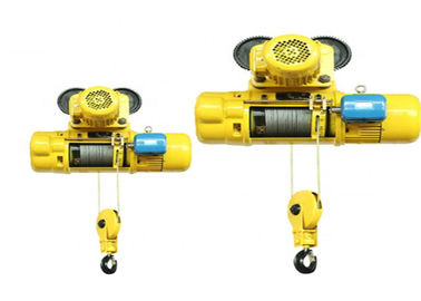 Pendent Control 0.5 Ton / 2 Ton Electric Wire Rope Hoist For Construction