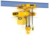 2 Ton 380V 3P Electric Chain Hoist For Lifting With Trolley , 3.4 M / Min Lift Speed