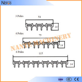 PVC Seamless Copper Conductor Rail System Overhead Monorail Systems