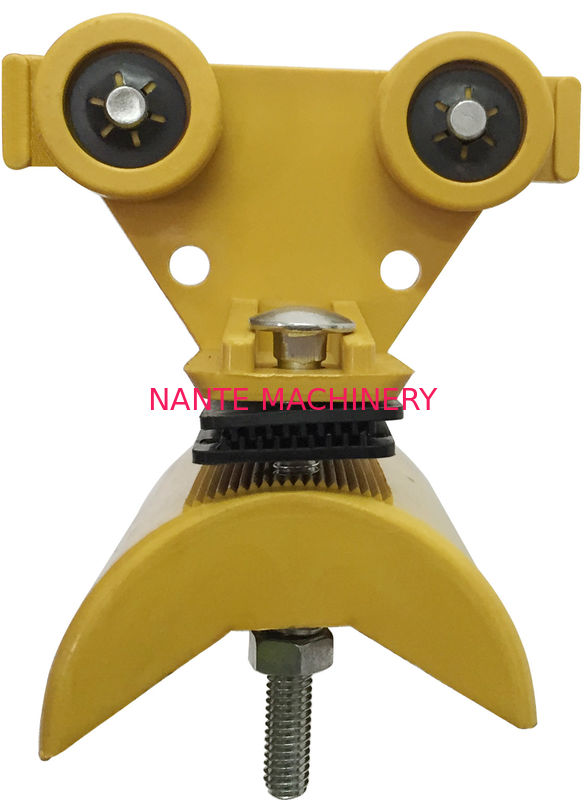 Festoon Cable Trolley for C Track Festoon System / Plastic Cable Carriers for Flat Cable