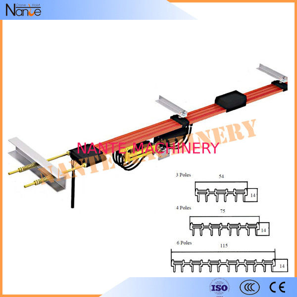 4 Pole resistance High Tro Reel System Conductor Rail Busbar