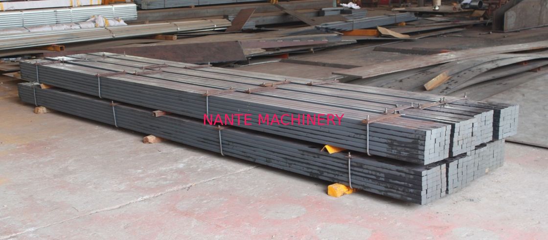 Flat Bar Steel Rail Tracks Crane Spare Parts Material Q345Cr Hot Rolled
